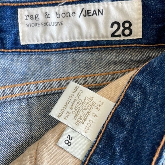 EC Rag & Bone Store Exclusive Denim Shorts - Size 28 - Picture 3 of 4